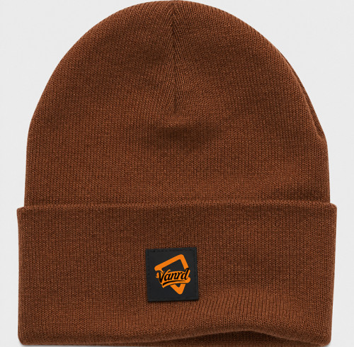 Custom Knit Beanie with Logo Patch for Private Label