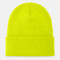 Custom Knit Beanie with Neon Logo Patch
