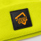 Custom Knit Beanie with Neon Logo Patch