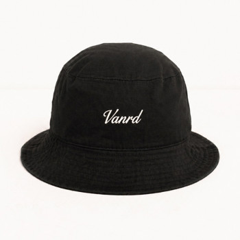 Custom Embroidered Bucket Hat with Washed Cotton Brim