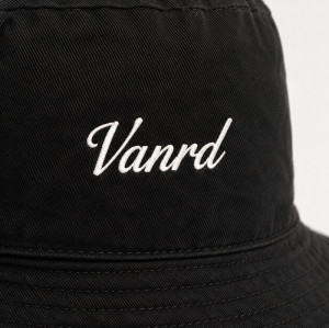 Custom Embroidered Bucket Hat with Washed Cotton Brim