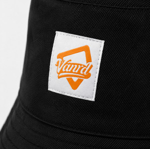 Custom Logo Patch Bucket Hat with Structured Crown