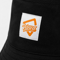 Custom Logo Patch Bucket Hat with Structured Crown