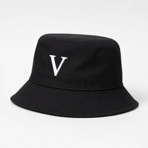Custom Embroidered Bucket Hat with Short Brim