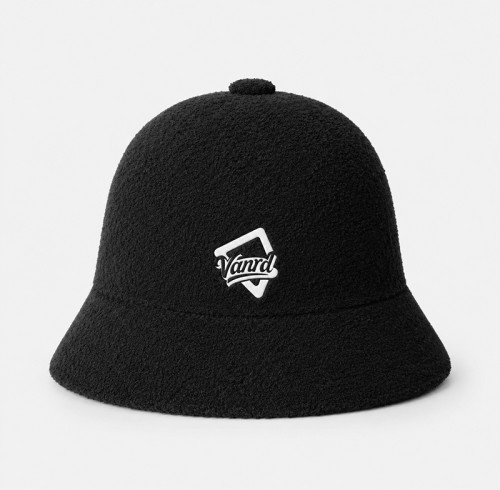 Custom Fleece Bucket Hat with Soft Textured Crown