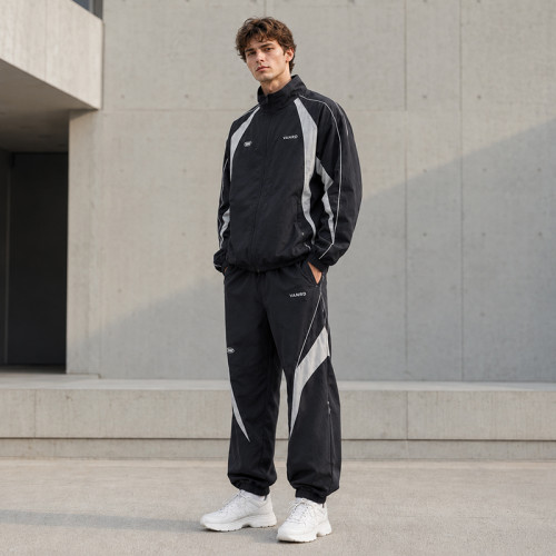 Custom Nylon Tracksuit Set Private Label Manufacturer