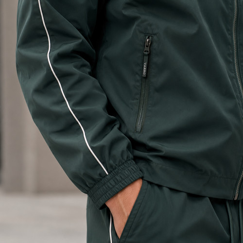 Custom Dark Green Tracksuit Private Label Manufacturer