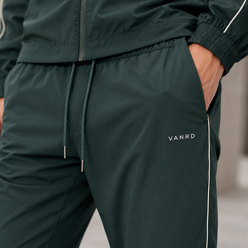 Green retro jacket model display