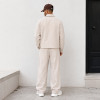 Custom Tracksuit Set with Tonal Jacquard Texture