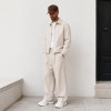 Custom Tracksuit Set with Tonal Jacquard Texture