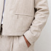 Custom Tracksuit Set with Tonal Jacquard Texture