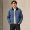 Custom Work Jacket with Contrast Collar for Brands