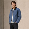 Custom Work Jacket with Contrast Collar for Brands