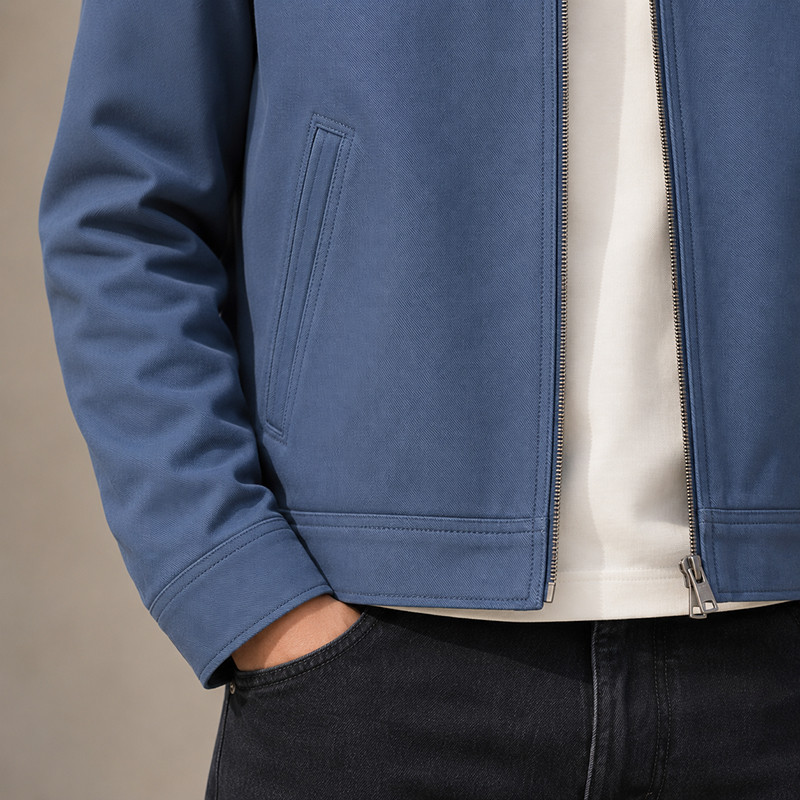 Detail image of jacket lining