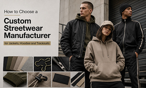 How to Choose a Custom Streetwear Manufacturer for Jackets, Hoodies and Tracksuits