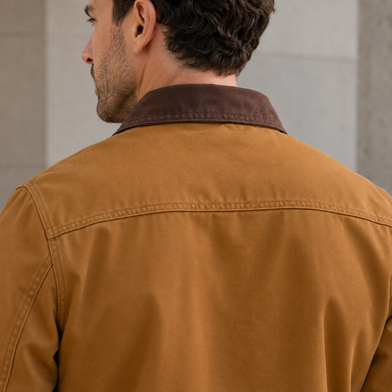 Detail image of jacket lining