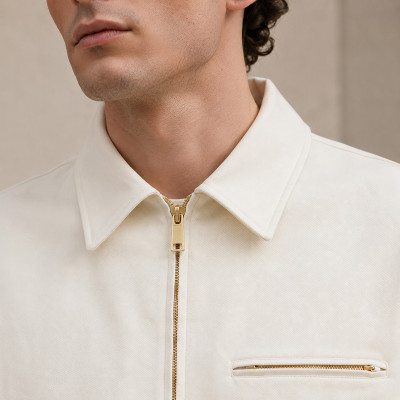 Custom Jacket with Chest Zip for Private Label