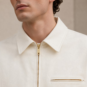 Custom Jacket with Chest Zip for Private Label