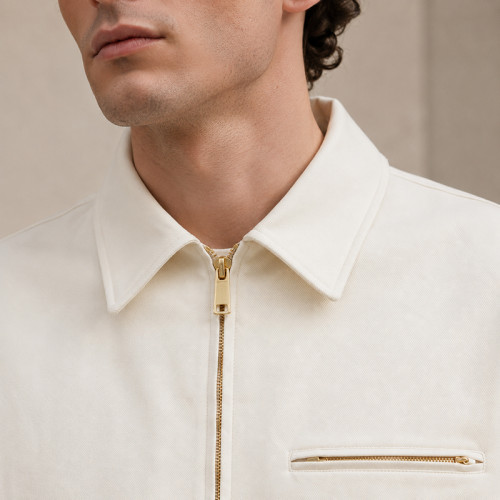 Custom Jacket with Chest Zip for Private Label