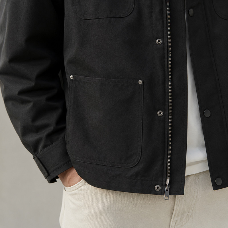 Detail image of jacket lining