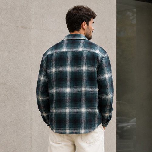Custom Flannel Jacket for Private Label Overshirts