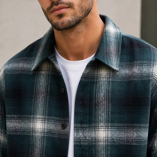 Custom Flannel Jacket for Private Label Overshirts
