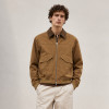 Custom Work Jacket with Ribbed Hem for Brands