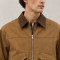 Custom Work Jacket with Ribbed Hem for Brands