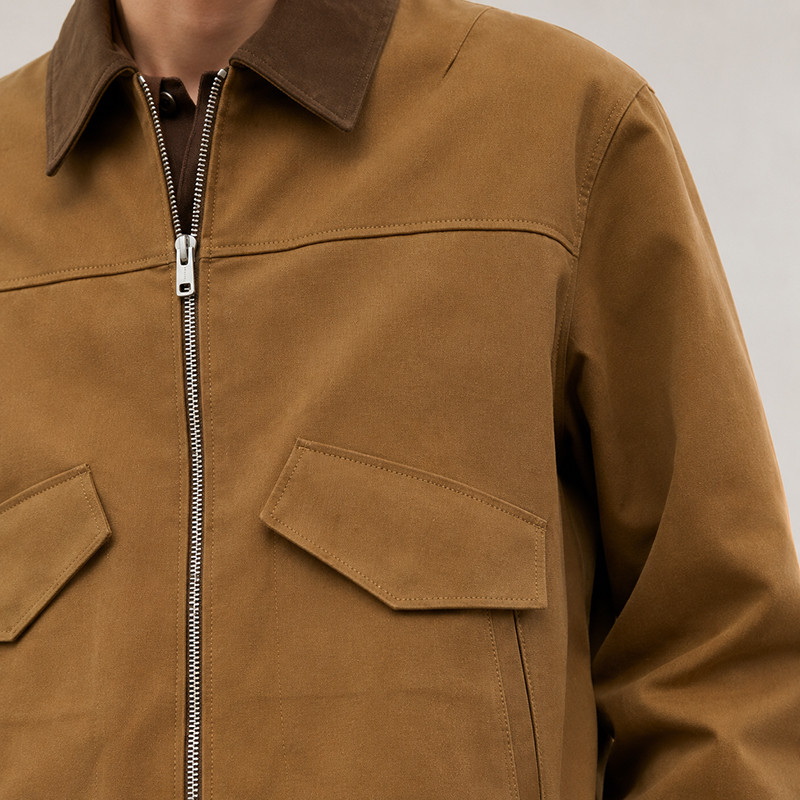 Detail image of jacket lining