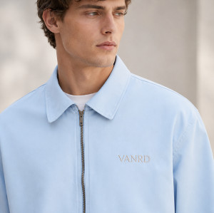 Custom Harrington Jacket with Logo for Private Label