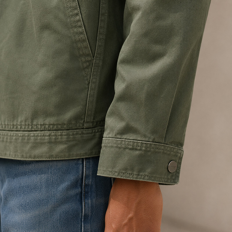Detail image of jacket lining