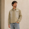 Custom Work Jacket with Washed Finish for Private Label