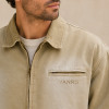 Custom Work Jacket with Washed Finish for Private Label