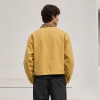 Custom Canvas Jacket with Contrast Collar for Brands
