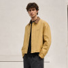 Custom Canvas Jacket with Contrast Collar for Brands