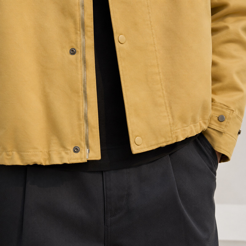 Detail image of jacket lining