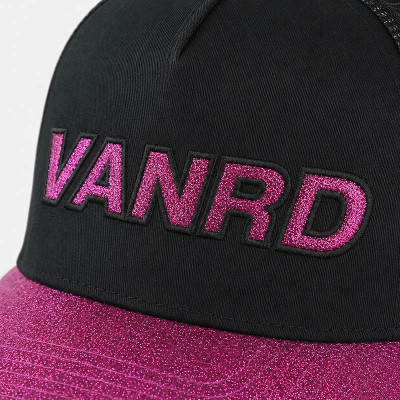 Custom Glitter Trucker Hat with Mesh Back for Brands