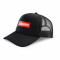 Custom Trucker Hat with Red Logo Patch for Brands