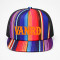 Custom Printed Trucker Hat With Mesh Back Snapback