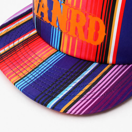 Custom Printed Trucker Hat With Mesh Back Snapback