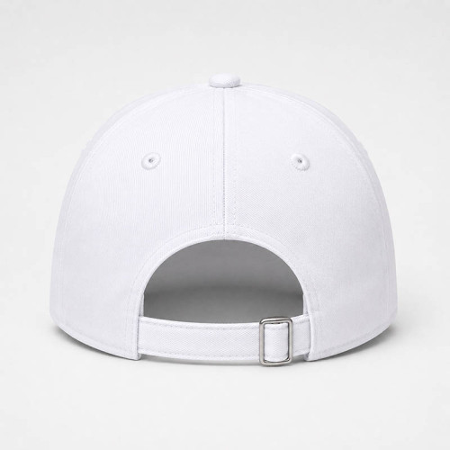 Custom Embroidered Baseball Cap With Red Logo Patch
