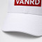 Custom Embroidered Baseball Cap With Red Logo Patch