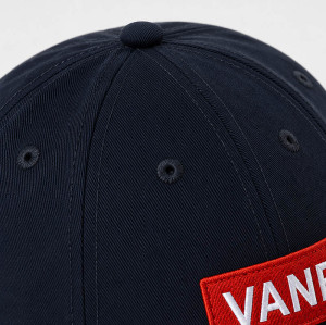 Custom Navy Embroidered Baseball Cap With Logo Patch