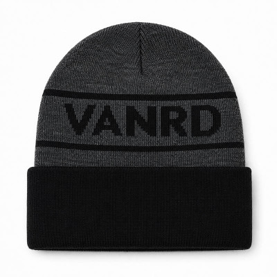Custom Knit Beanie with Neon Logo Patch