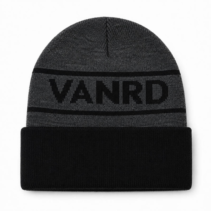Custom Knit Beanie with Neon Logo Patch