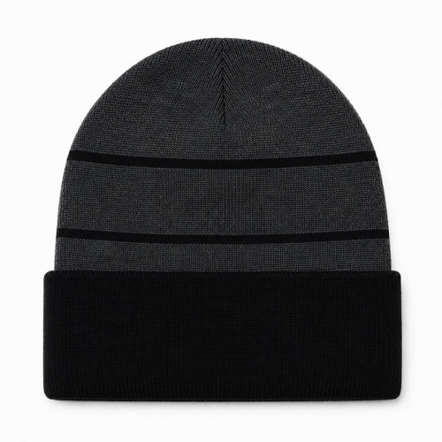 Custom Knit Beanie with Neon Logo Patch