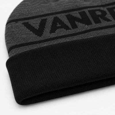 Custom Knit Beanie with Neon Logo Patch