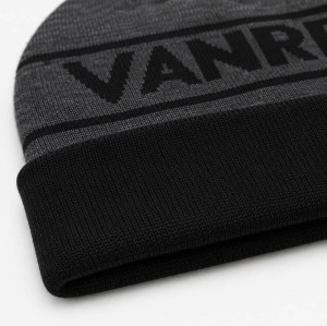 Custom Knit Beanie with Neon Logo Patch