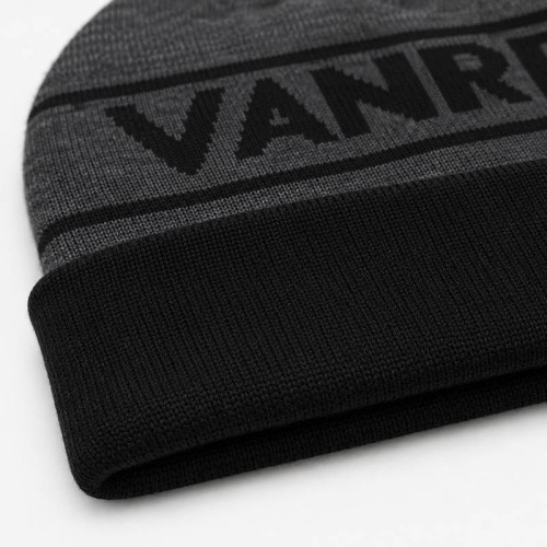 Custom Knit Beanie with Neon Logo Patch
