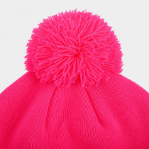 Custom Knit Beanie with Neon Logo Patch